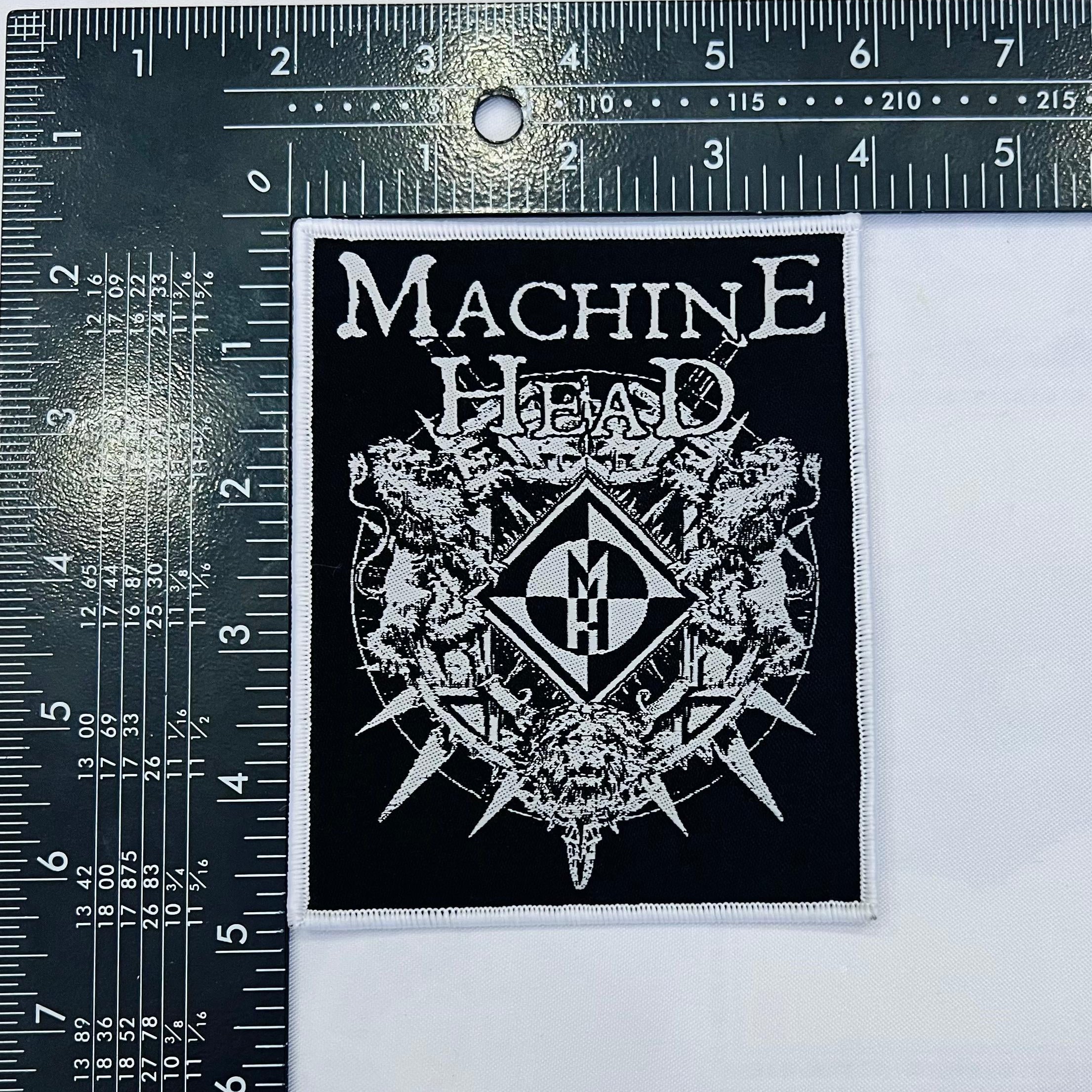 MACHINE HEAD - Bloodstone & Diamonds - Woven Patch