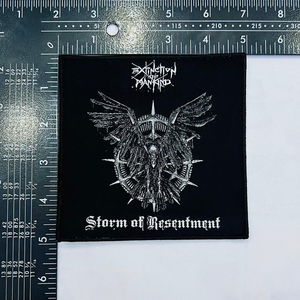 EXTINCTION OF MANKIND - Storm of Resentment - Woven Patch