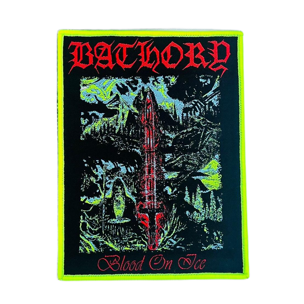 BATHORY - Blood On Ice - Woven Patch