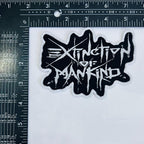 EXTINCTION OF MANKIND - Logo - Woven Patch