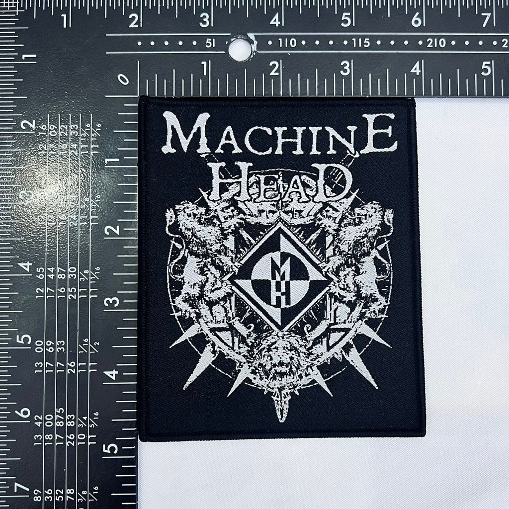 MACHINE HEAD - Bloodstone & Diamonds - Woven Patch