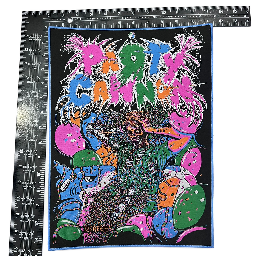 PaRtY CaNnOn - Partied In Half - Woven Backpatch