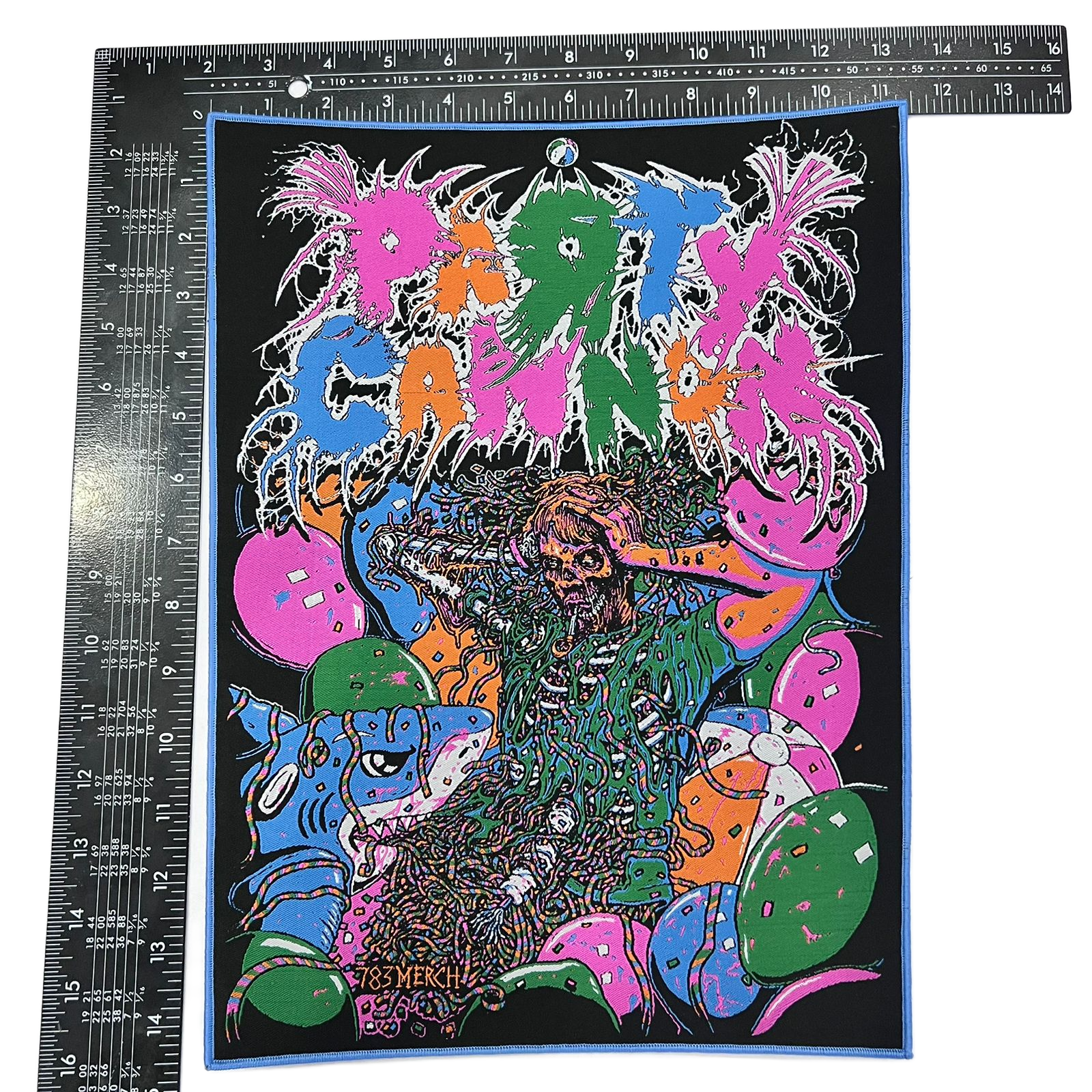 PaRtY CaNnOn - Partied In Half - Woven Backpatch
