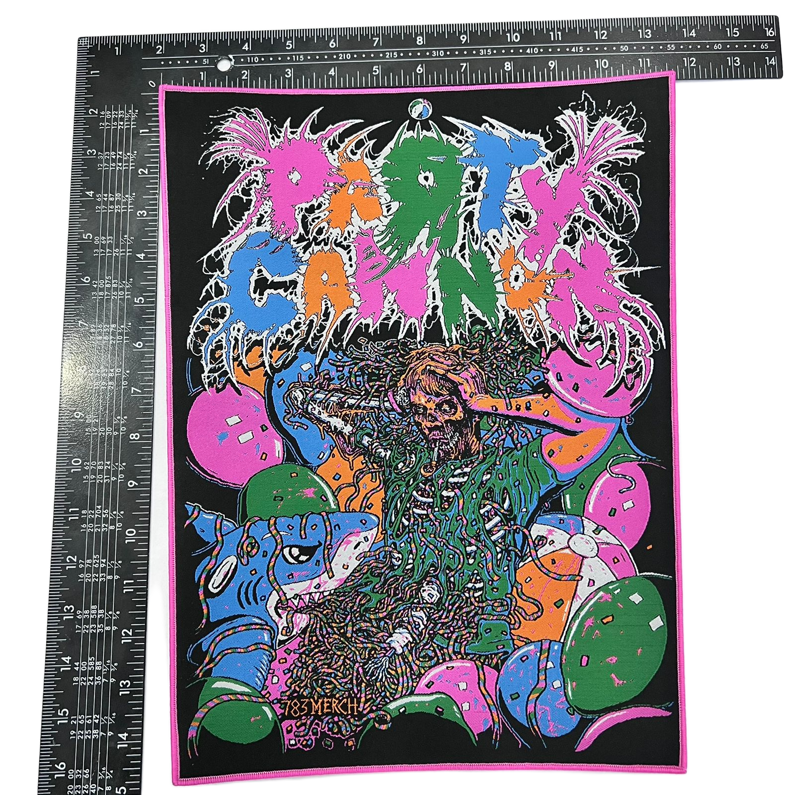 PaRtY CaNnOn - Partied In Half - Woven Backpatch