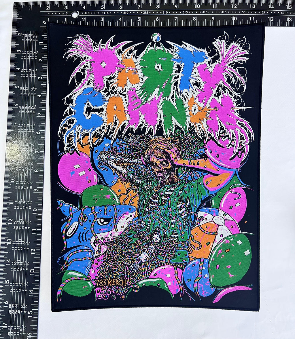 PaRtY CaNnOn - Partied In Half - Woven Backpatch