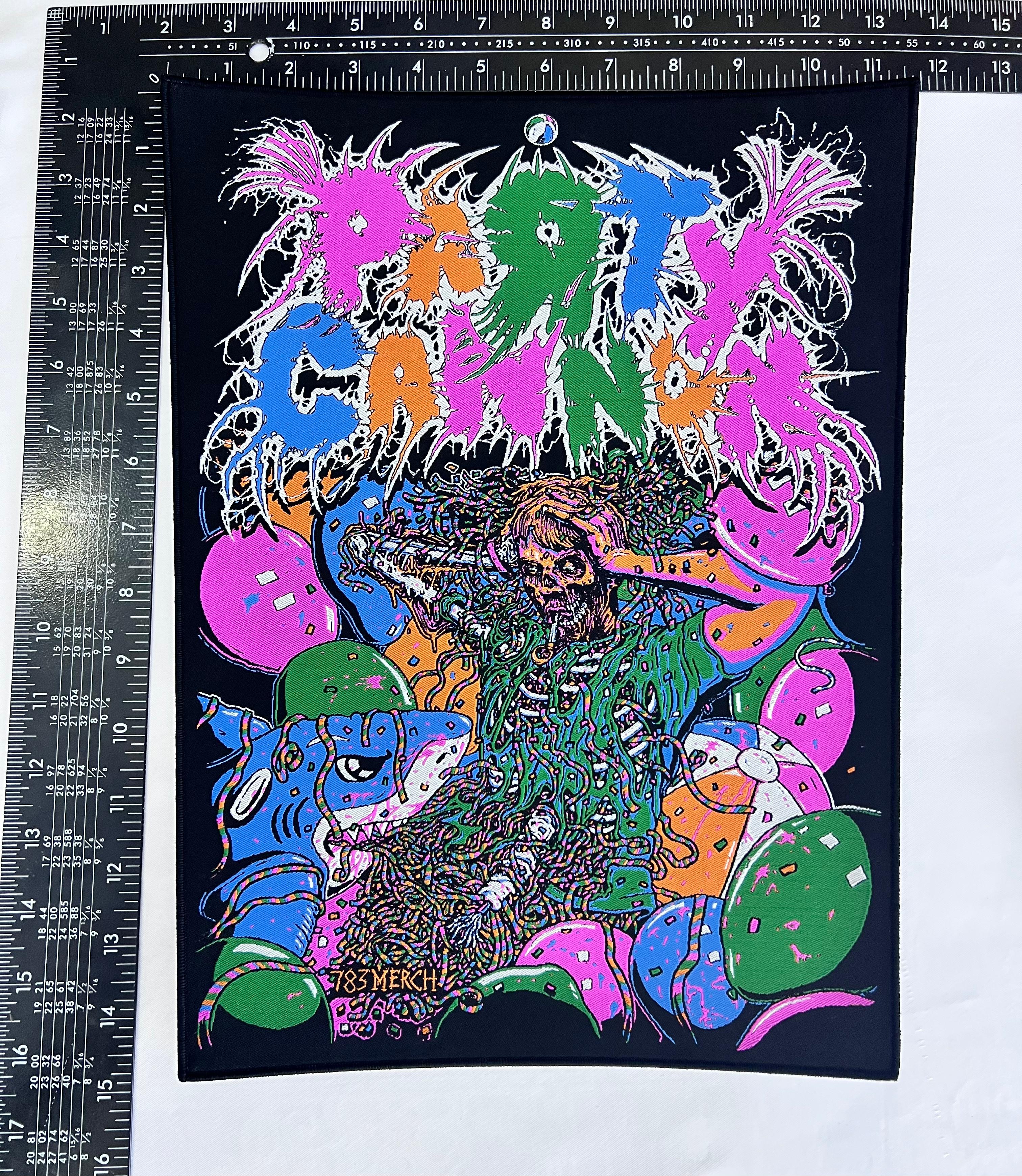PaRtY CaNnOn - Partied In Half - Woven Backpatch
