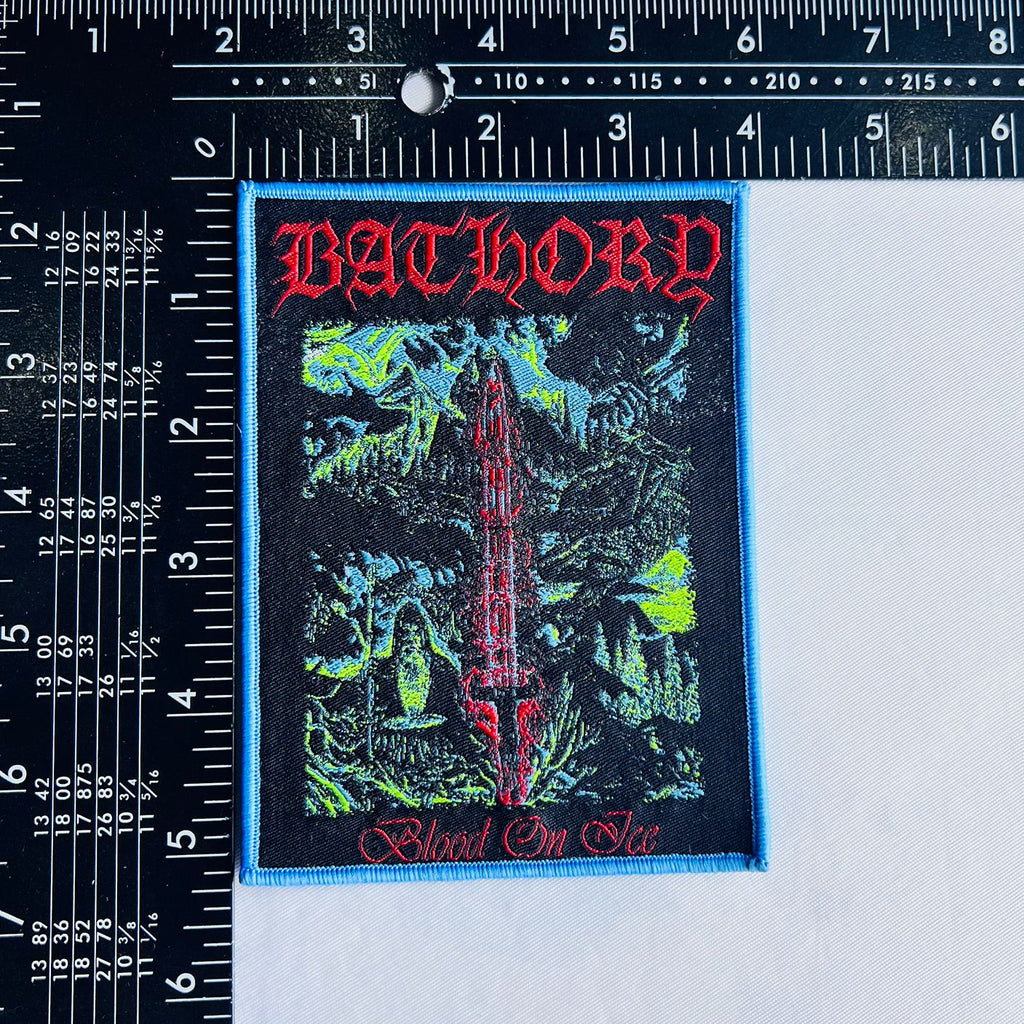BATHORY - Blood On Ice - Woven Patch