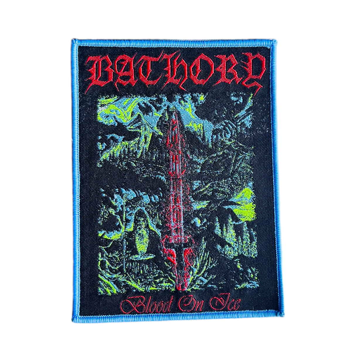 BATHORY - Blood On Ice - Woven Patch