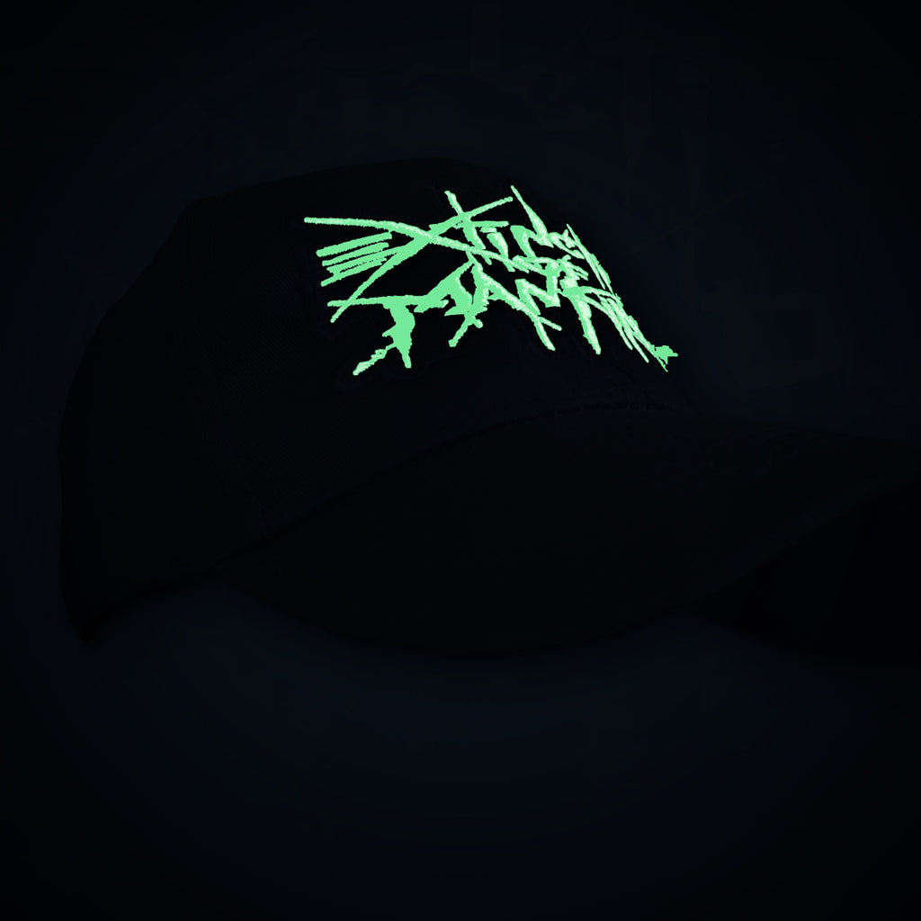 EXTINCTION OF MANKIND - (Glow in the Dark) Logo - BASEBALL CAP