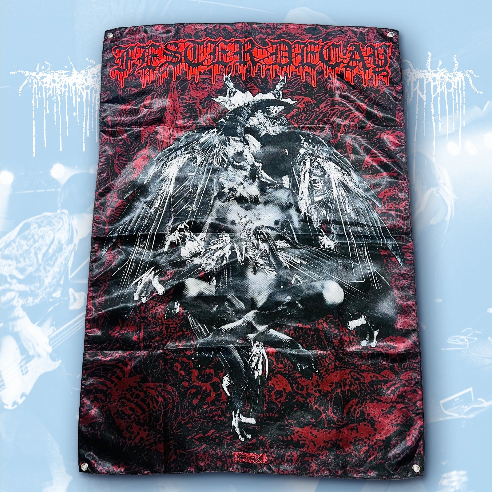 FESTERDECAY - Blessed Deformity - Wall Flag / Textile Poster