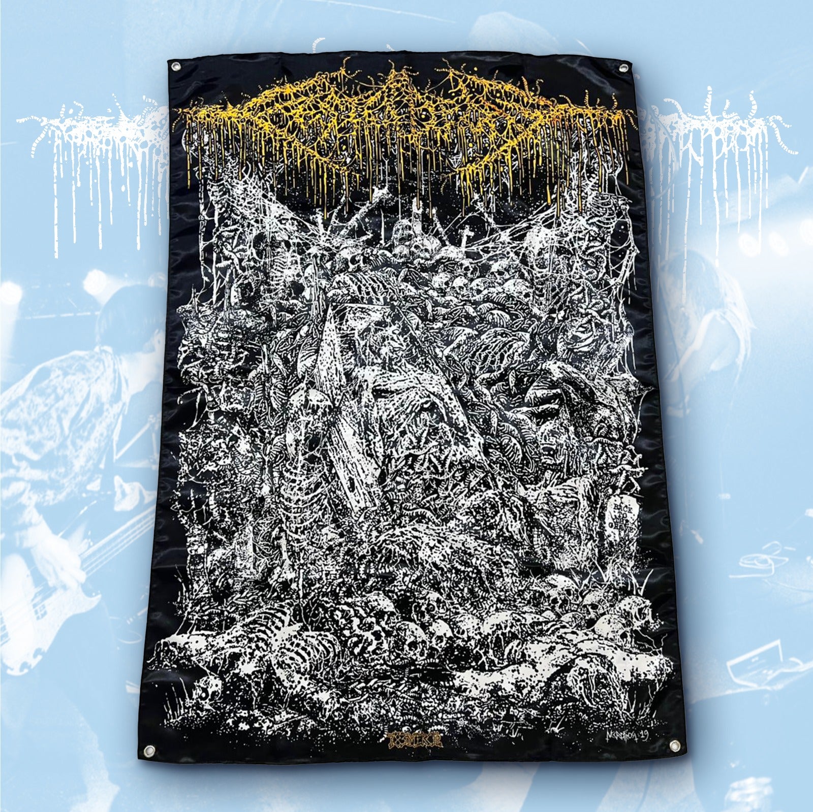 FESTERDECAY - Stench of Decay - Wall Flag / Textile Poster