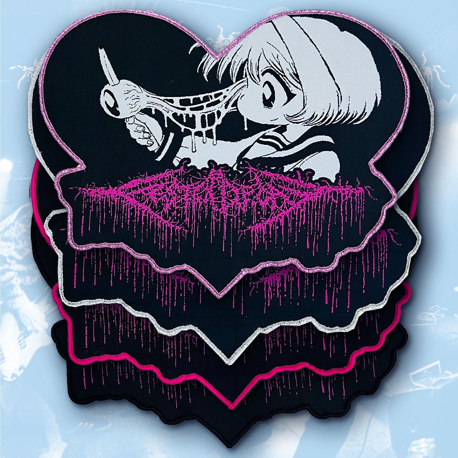 FESTERDECAY - ICHIGO CHA~N - Oversized Woven Patch