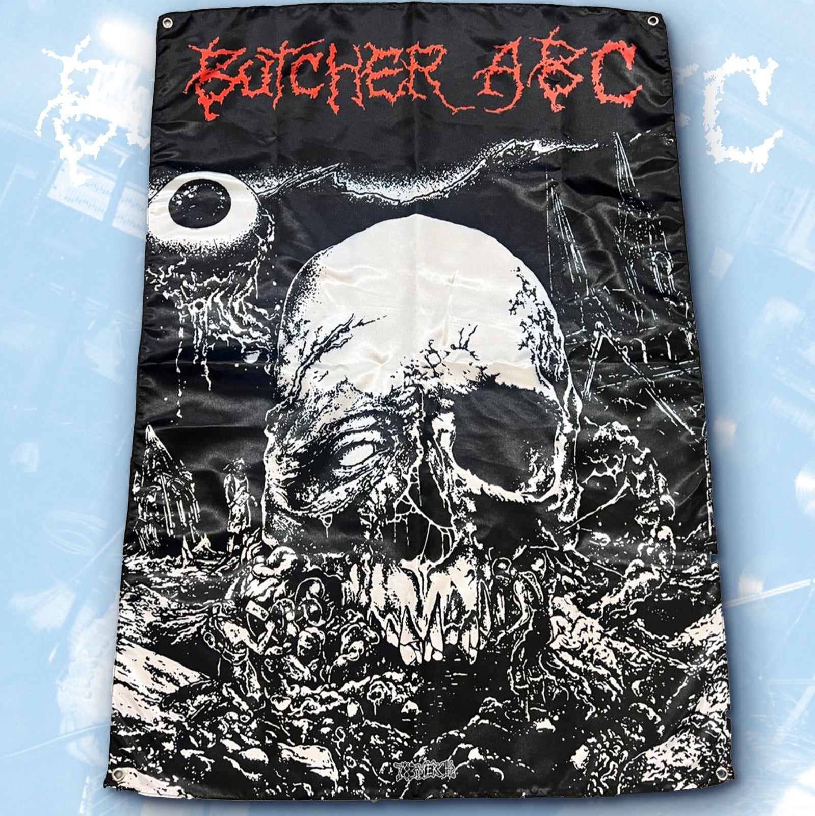 BUTCHER ABC - North of Hell - Wall Flag / Textile Poster