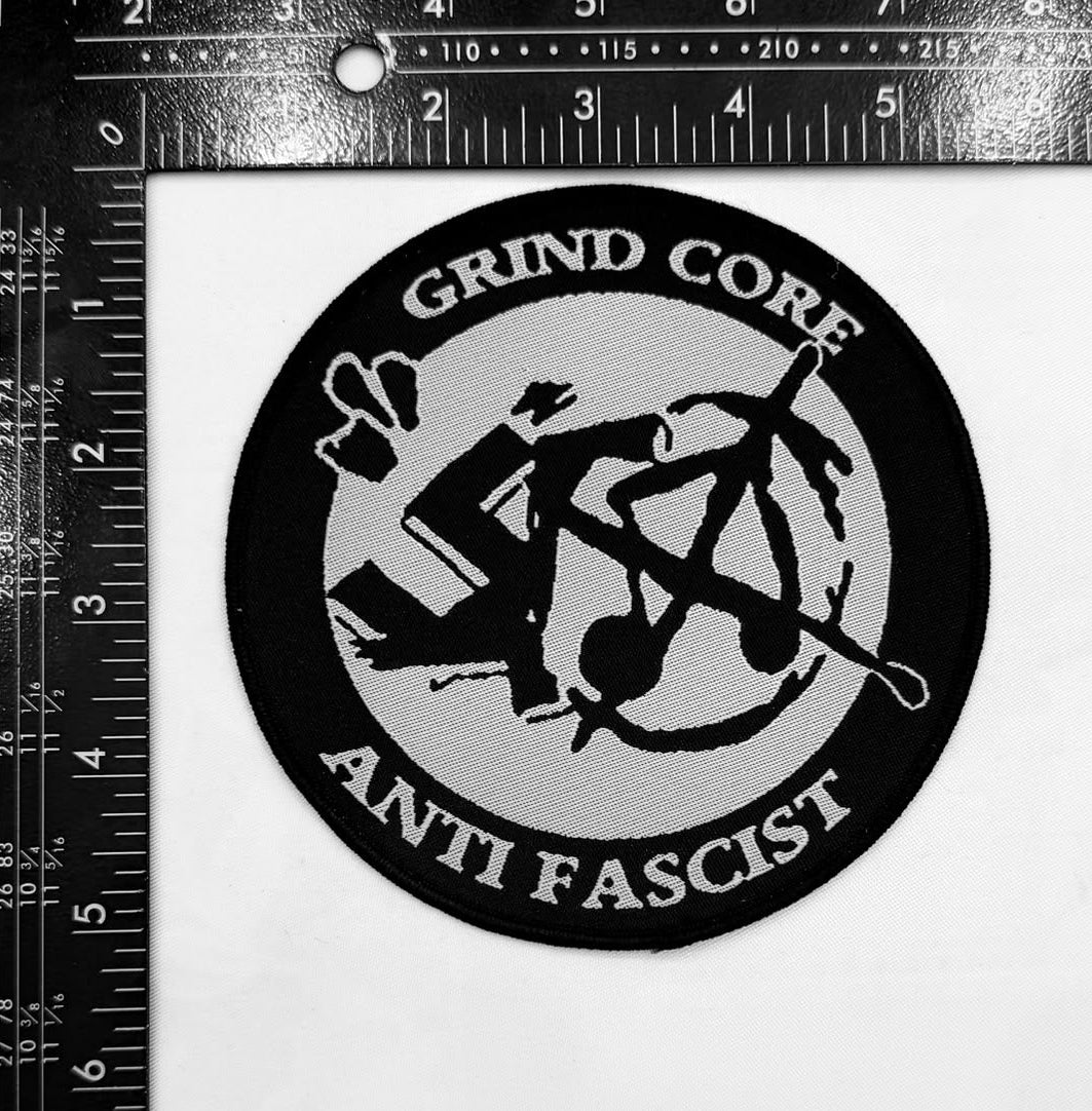 GRINDCORE ANTIFASCIST - Woven Patch