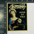 CRYPTOPSY - None So Vile - Woven Patch