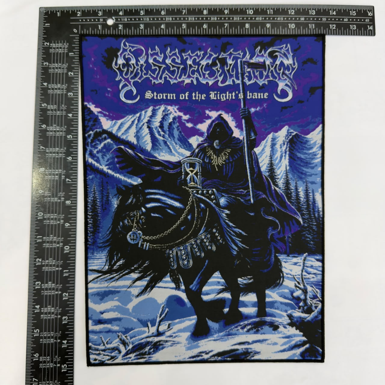 DISSECTION - Storm of the Light's Bane - Woven Backpatch