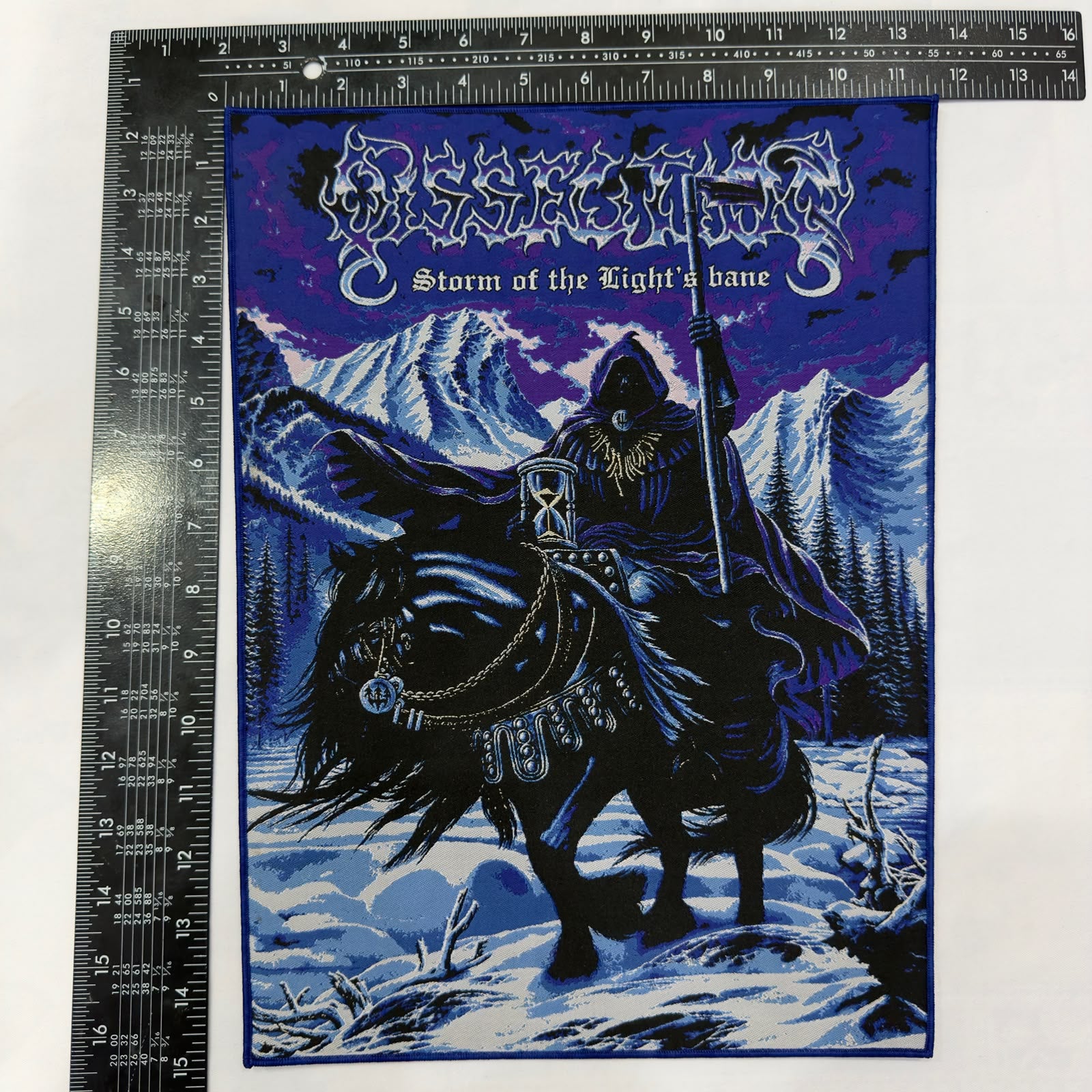 DISSECTION - Storm of the Light's Bane - Woven Backpatch
