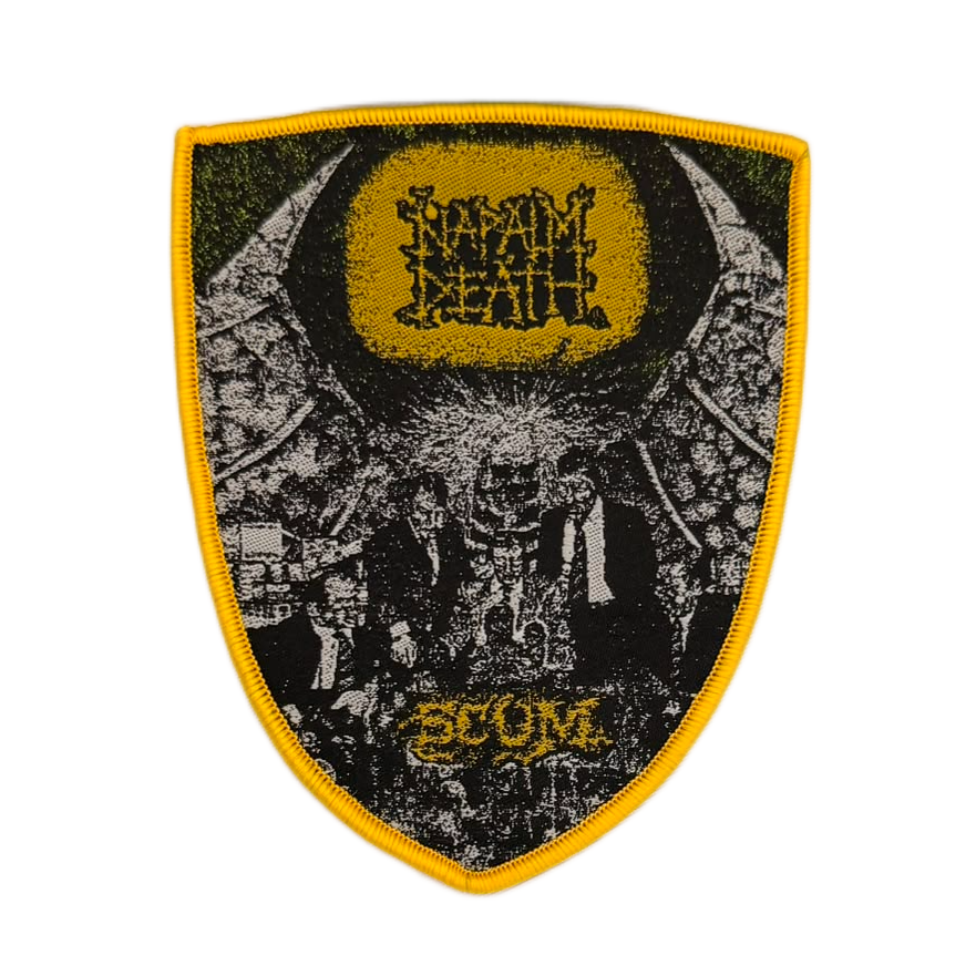 NAPALM DEATH - Scum - Woven Patch