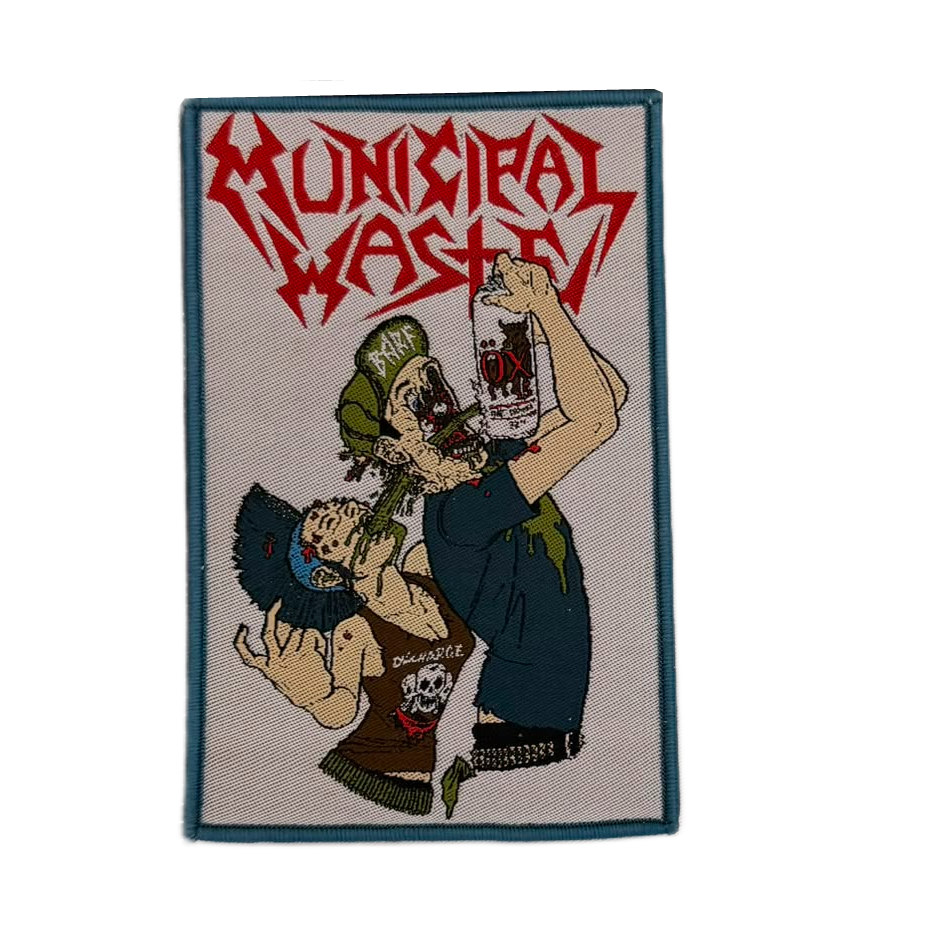MUNICIPAL WASTE - Beer Pressure - Woven Patch