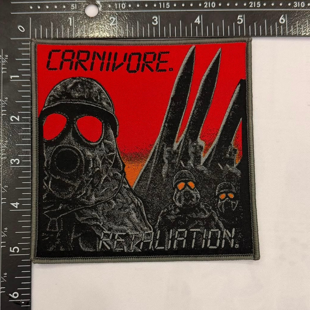 CARNIVORE - Retaliation - Woven Patch