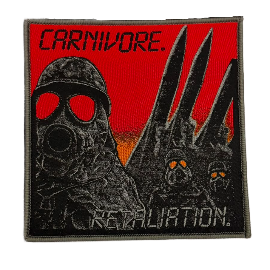 CARNIVORE - Retaliation - Woven Patch