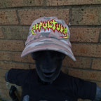 SEPULTURA - Old (Glow in the Dark) Logo - PINK CAMO DAD CAP