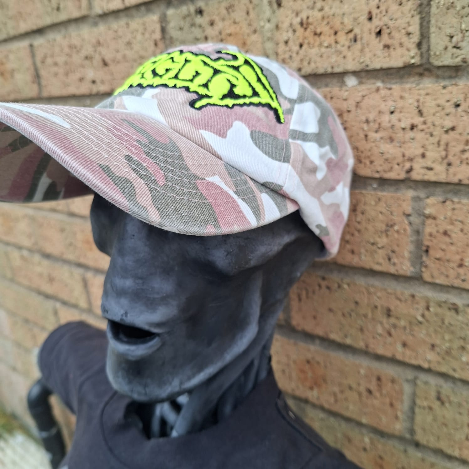 GORGUTS - (Glow in the Dark) Logo - PINK CAMO DAD CAP