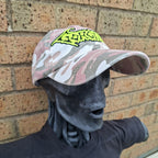 GORGUTS - (Glow in the Dark) Logo - PINK CAMO DAD CAP