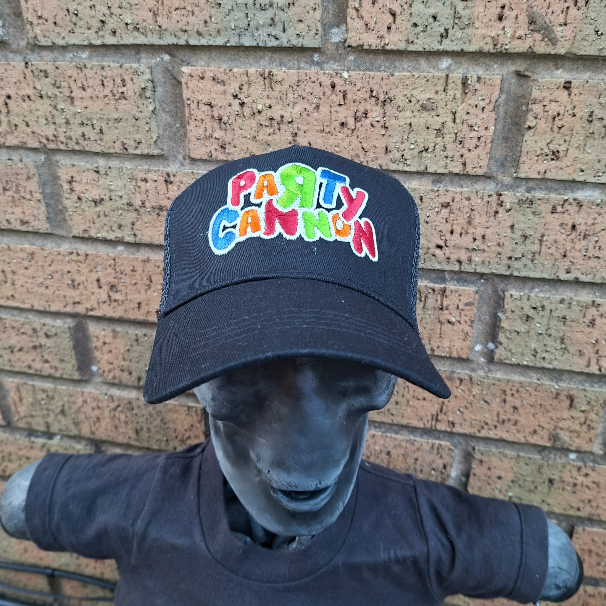 PaRtY CaNnOn - (Glow in the Dark) Logo - TRUCKER CAP