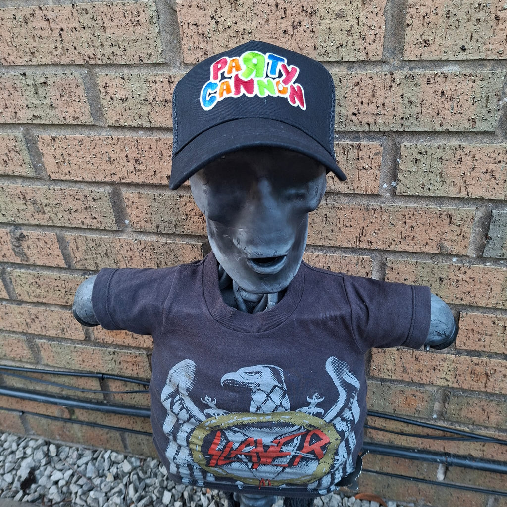 PaRtY CaNnOn - (Glow in the Dark) Logo - TRUCKER CAP