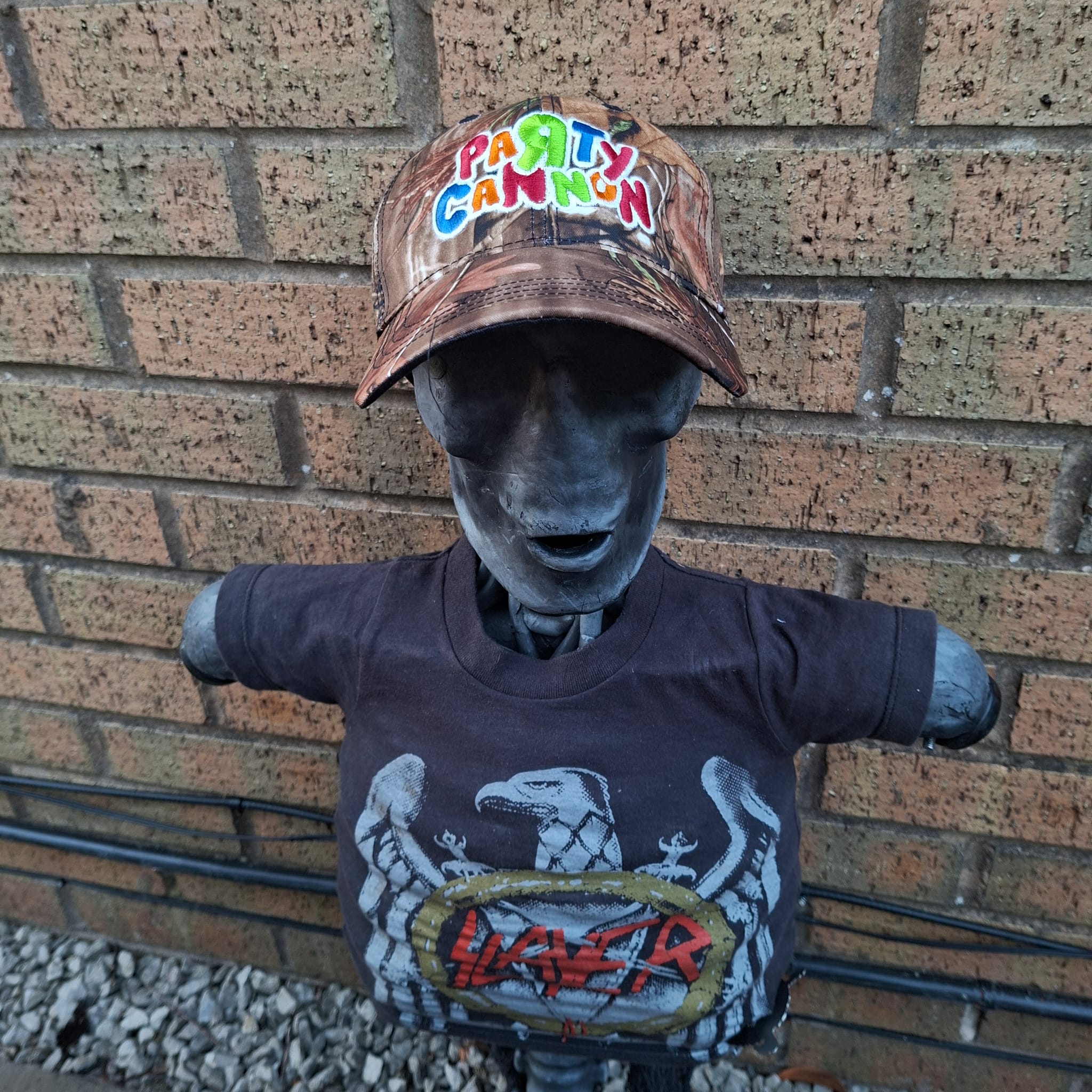 PaRtY CaNnOn - (Glow in the Dark) Logo - LEAF CAMO BASEBALL CAP