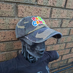 PaRtY CaNnOn - (Glow in the Dark) Logo - GREEN CAMO DAD CAP