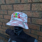 PaRtY CaNnOn - (Glow in the Dark) Logo - PINK CAMO BUCKET HAT
