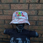PaRtY CaNnOn - (Glow in the Dark) Logo - PINK CAMO BUCKET HAT