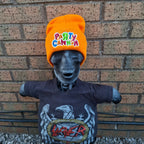 PaRtY CaNnOn - (Glow in the Dark) Logo - (Orange) Beanie