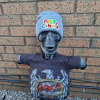 PaRtY CaNnOn - (Glow in the Dark) Logo - (Light Grey) Beanie
