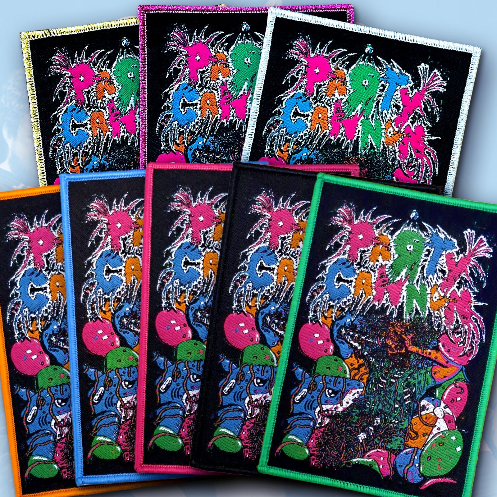 PaRtY CaNnOn - Partied In Half - Woven Patch