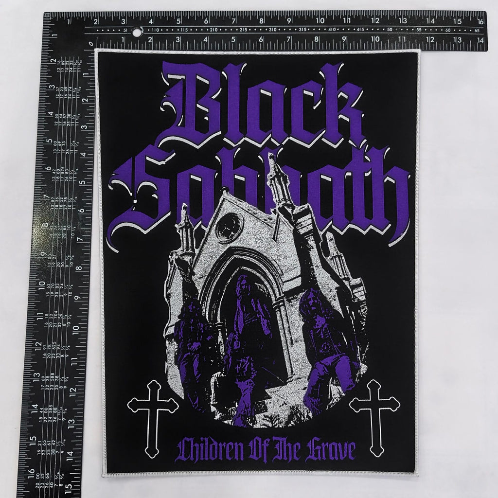 BLACK SABBATH - Children Of The Grave - Woven Backpatch