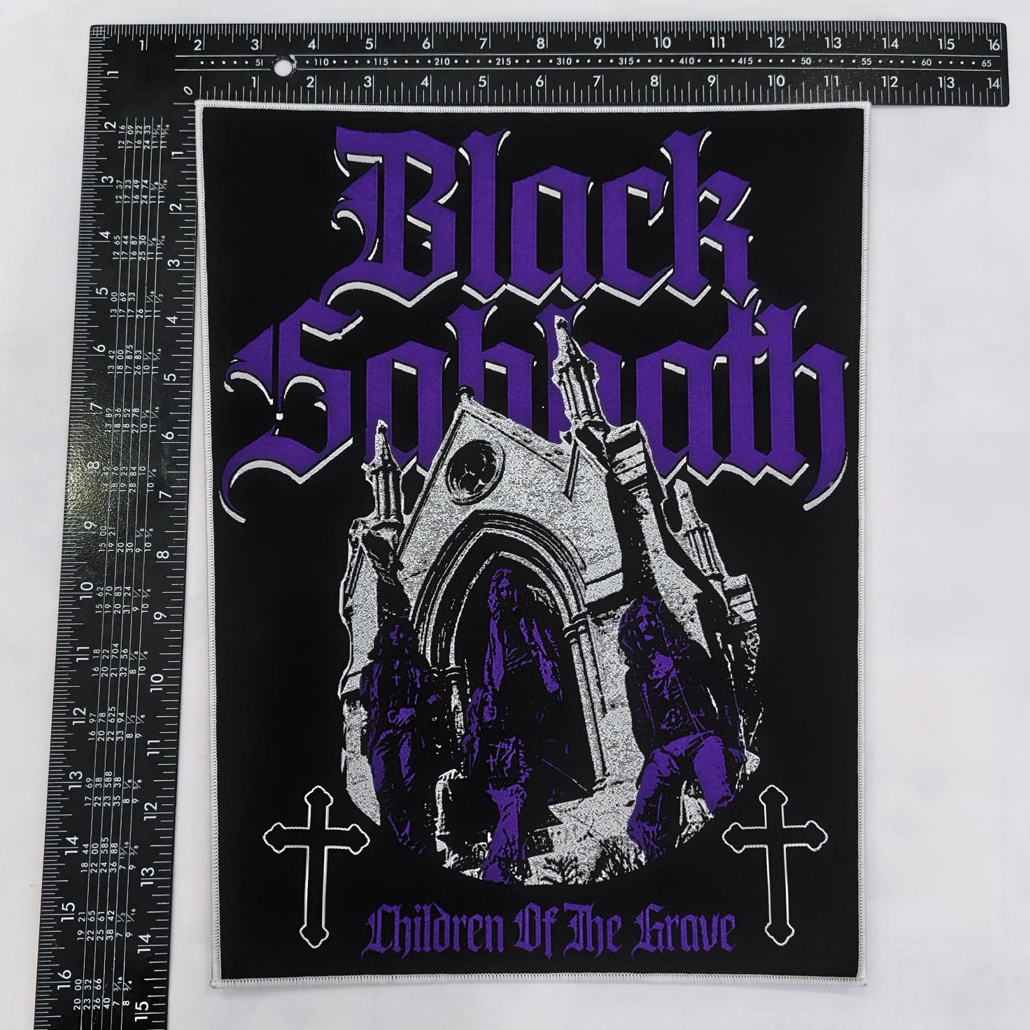 BLACK SABBATH - Children Of The Grave - Woven Backpatch