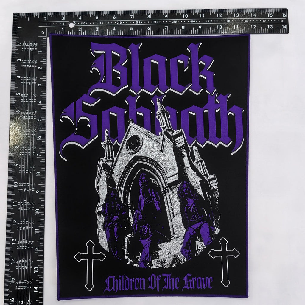 BLACK SABBATH - Children Of The Grave - Woven Backpatch