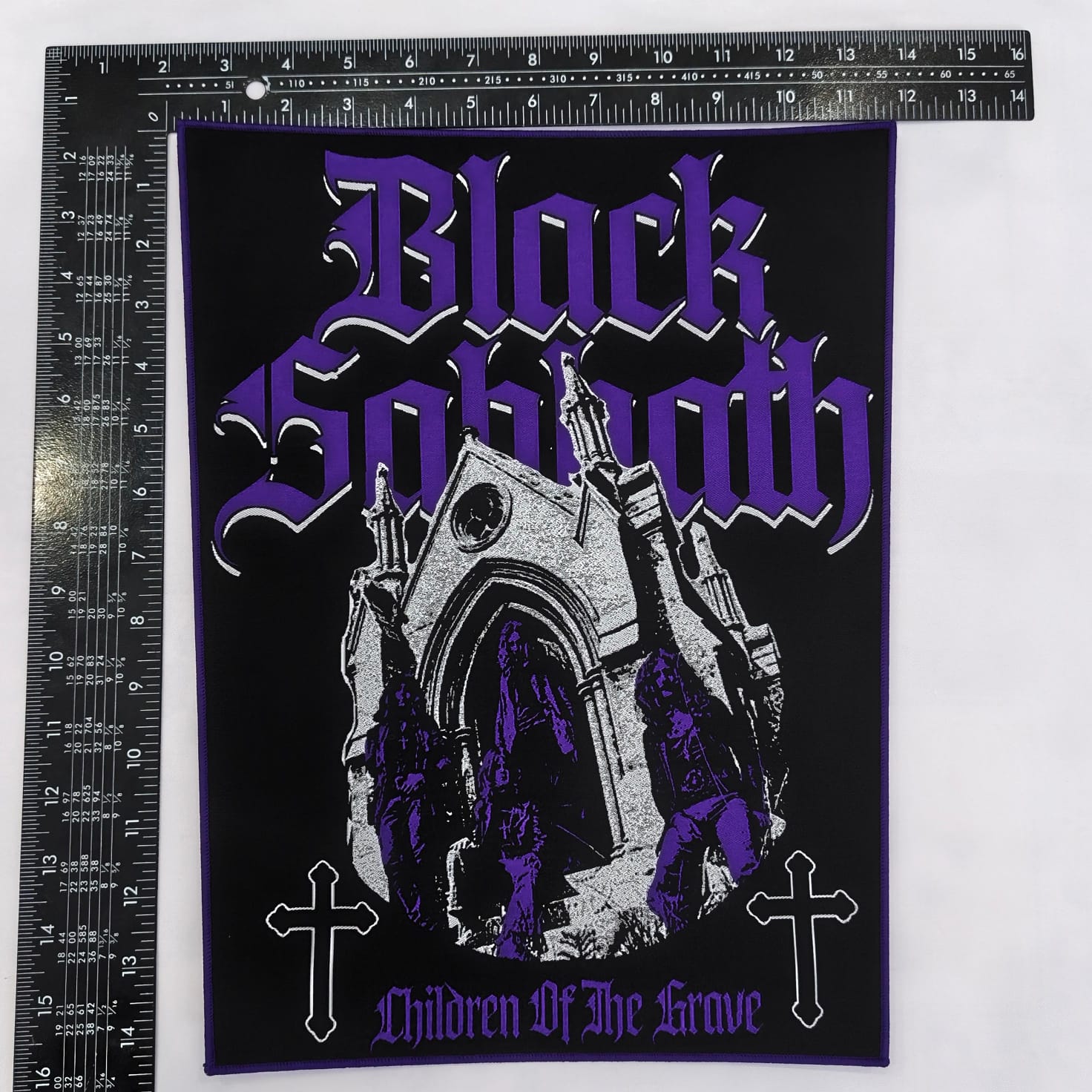 BLACK SABBATH - Children Of The Grave - Woven Backpatch
