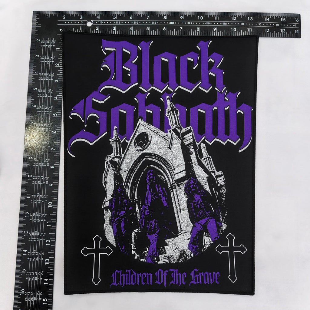 BLACK SABBATH - Children Of The Grave - Woven Backpatch