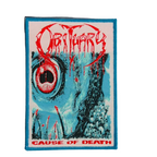 OBITUARY - Cause Of Death - Woven Patch