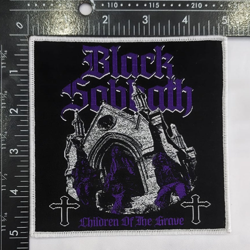 BLACK SABBATH - Children Of The Grave - Woven Patch