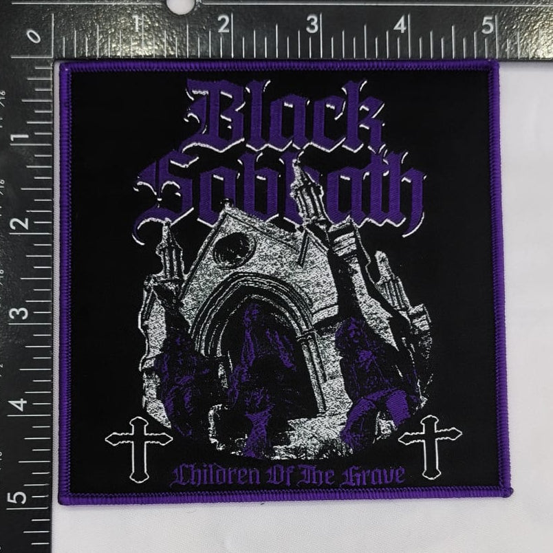 BLACK SABBATH - Children Of The Grave - Woven Patch