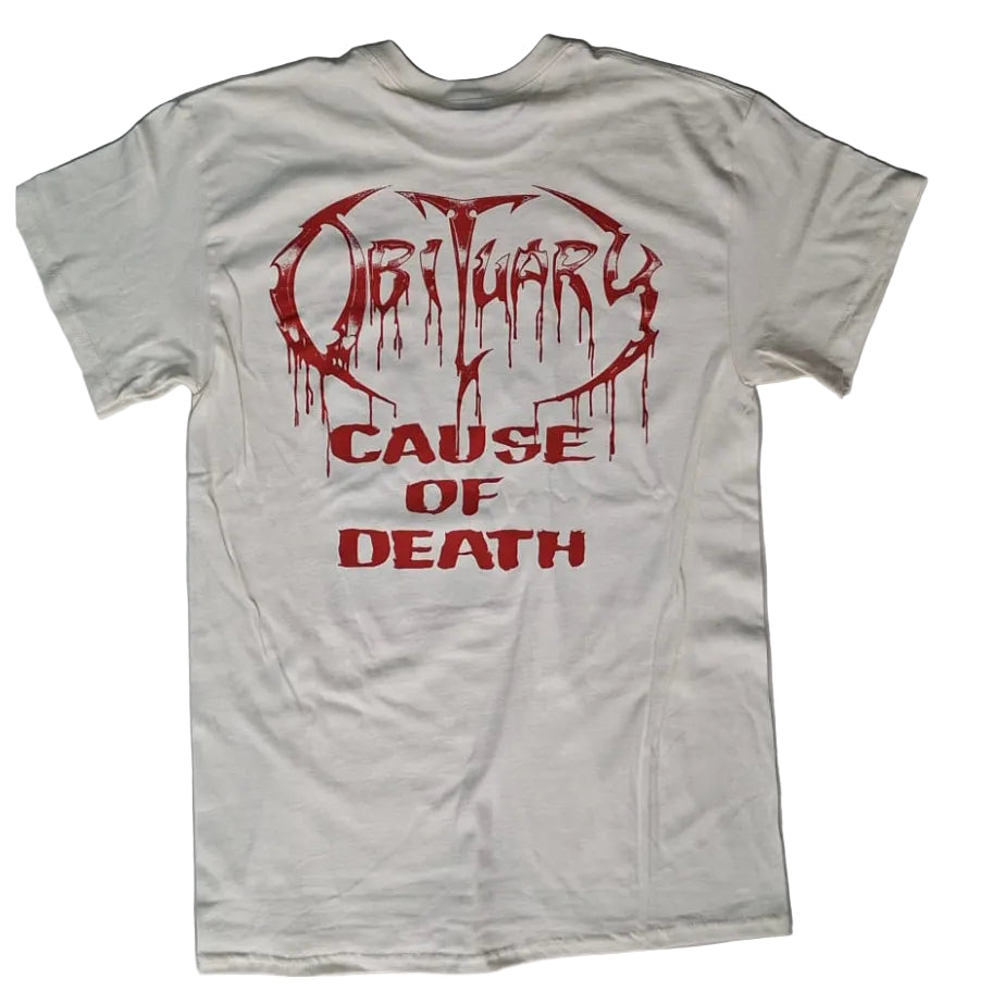 OBITUARY - Cause Of Death - T-SHIRT
