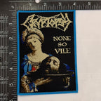 CRYPTOPSY - None So Vile - Woven Patch