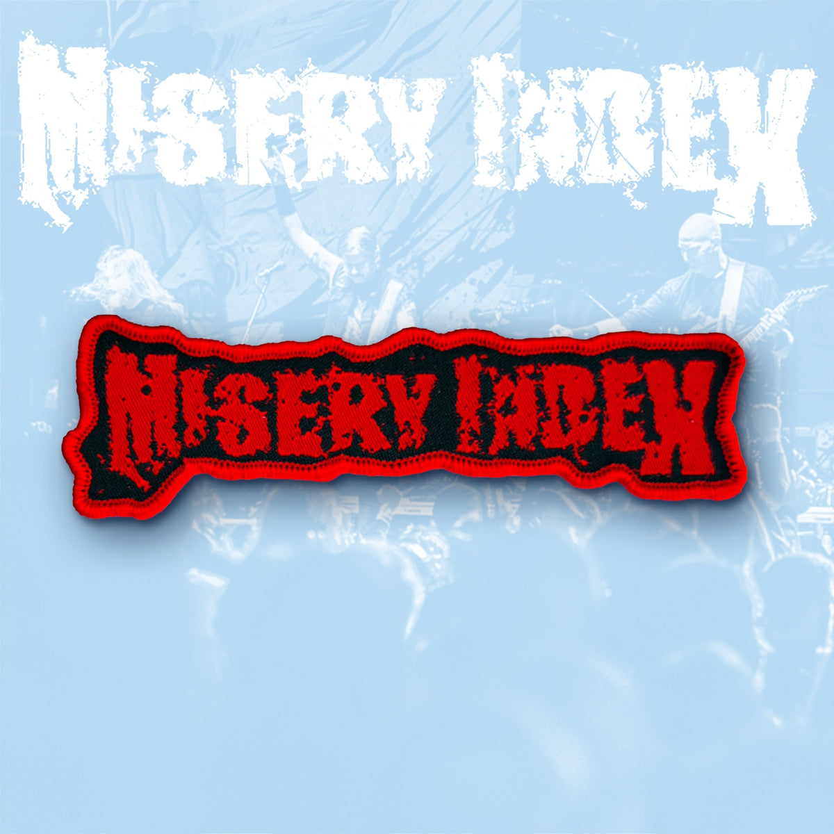 MISERY INDEX - Logo - Woven Patch