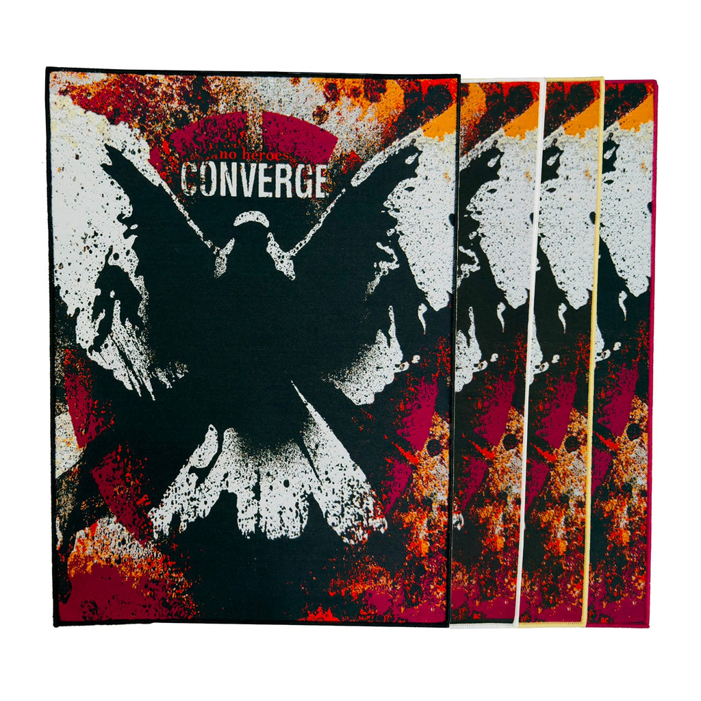 CONVERGE - No Heroes - Woven Backpatch