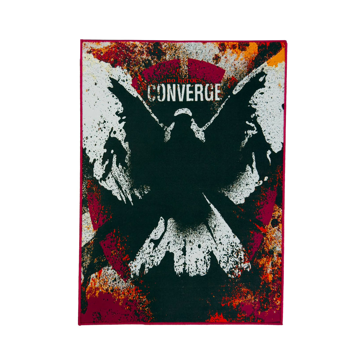 CONVERGE - No Heroes - Woven Backpatch
